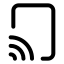 Transmission icon with stroke standard style