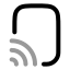Transmission icon with twotone rounded style