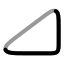 Triangleright icon with twotone rounded style