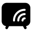 Tvsmart icon with solid standard style