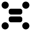 Ungroupitems icon with solid standard style