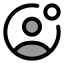 Userstatus icon with duotone rounded style