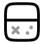 Videoconsole icon with twotone rounded style