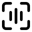 Voiceid icon with solid standard style