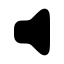 Volumemute icon with solid rounded style