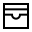 Walletcards icon with stroke sharp style