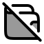 Walletnotfound icon with duotone rounded style