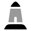 Washingtonmonument icon with bulk rounded style