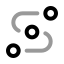Waypoints icon with twotone rounded style