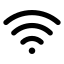 Wifi icon with solid standard style