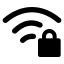 Wifilock icon with solid standard style
