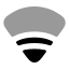 Wifimediumsignal icon with bulk rounded style