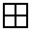 Windowsnew icon with stroke sharp style