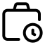 Workhistory icon with stroke standard style