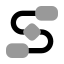 Workflow icon with bulk rounded style