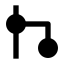 Workflowcircle icon with solid sharp style