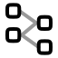 Workflowsquare icon with twotone rounded style