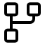 Workflowsquare icon with stroke standard style