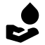 Wudu icon with solid sharp style