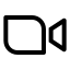 Zoom icon with stroke sharp style